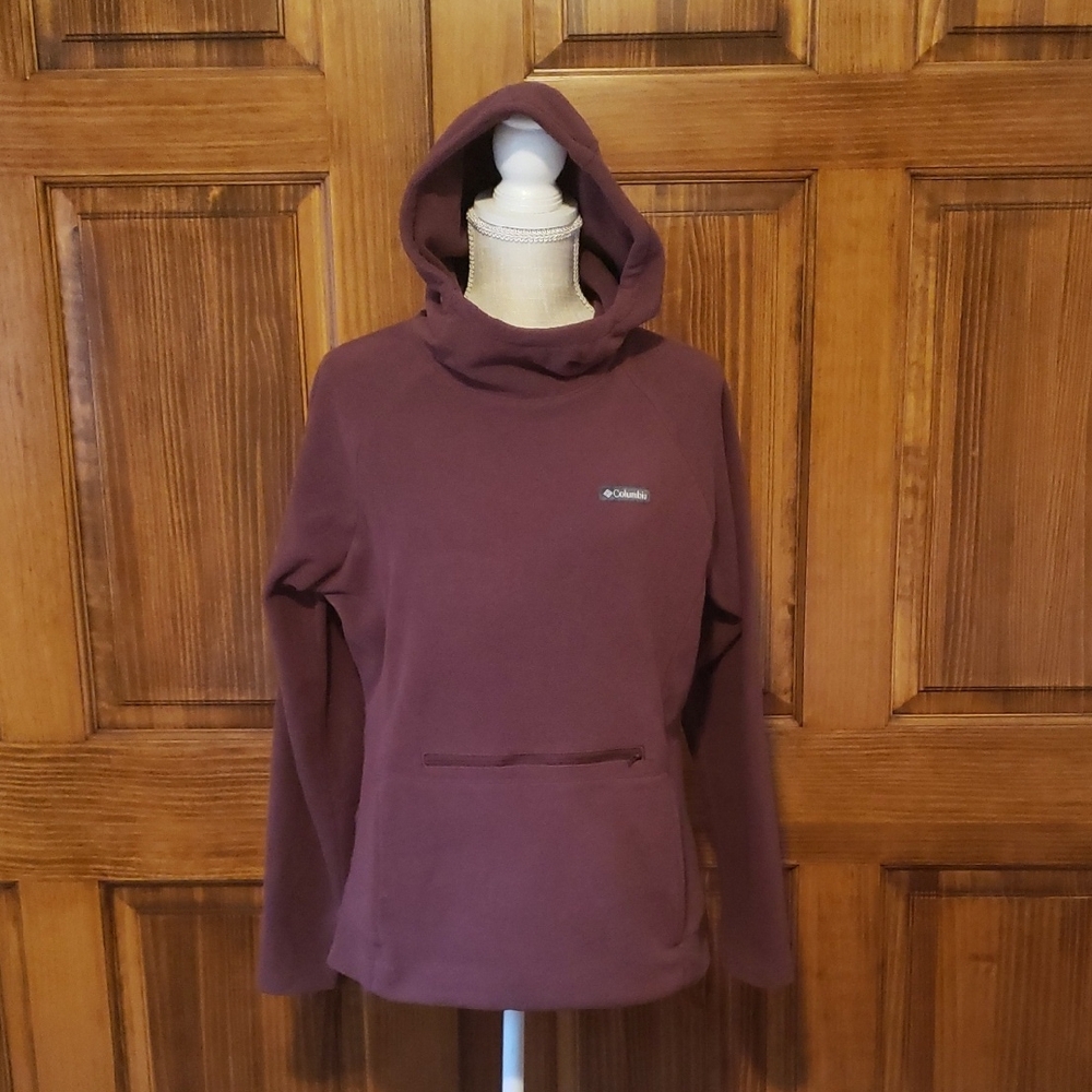 Columbia Burgundy Pullover Hoodie